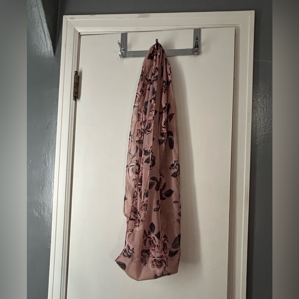 Floral Pink Scarf